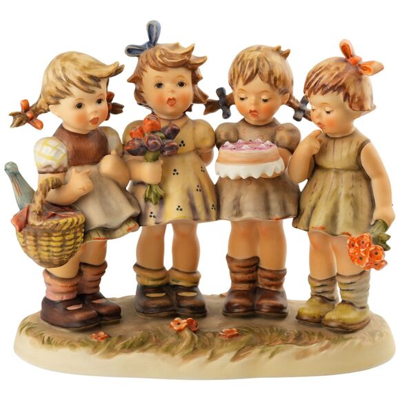 Hummel #600 “We Wish You The Best” 4 Mint w/BOX & COA - Picture 1 of 16